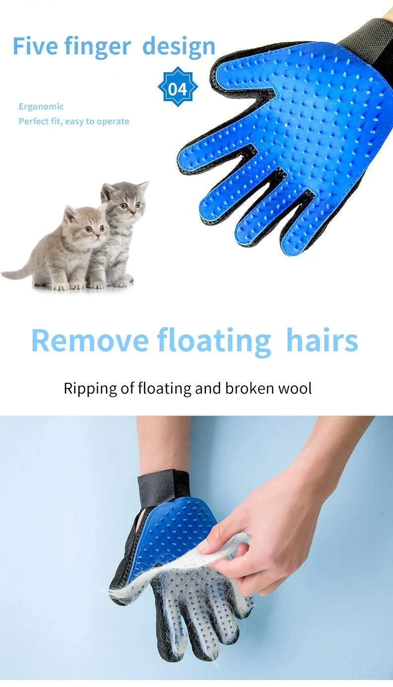 Silicone Grooming Gloves