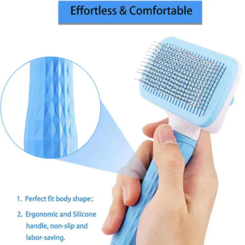 Self-Cleaning Pet Comb