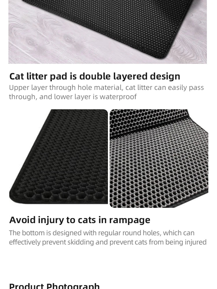 Double Layer Litter Mat