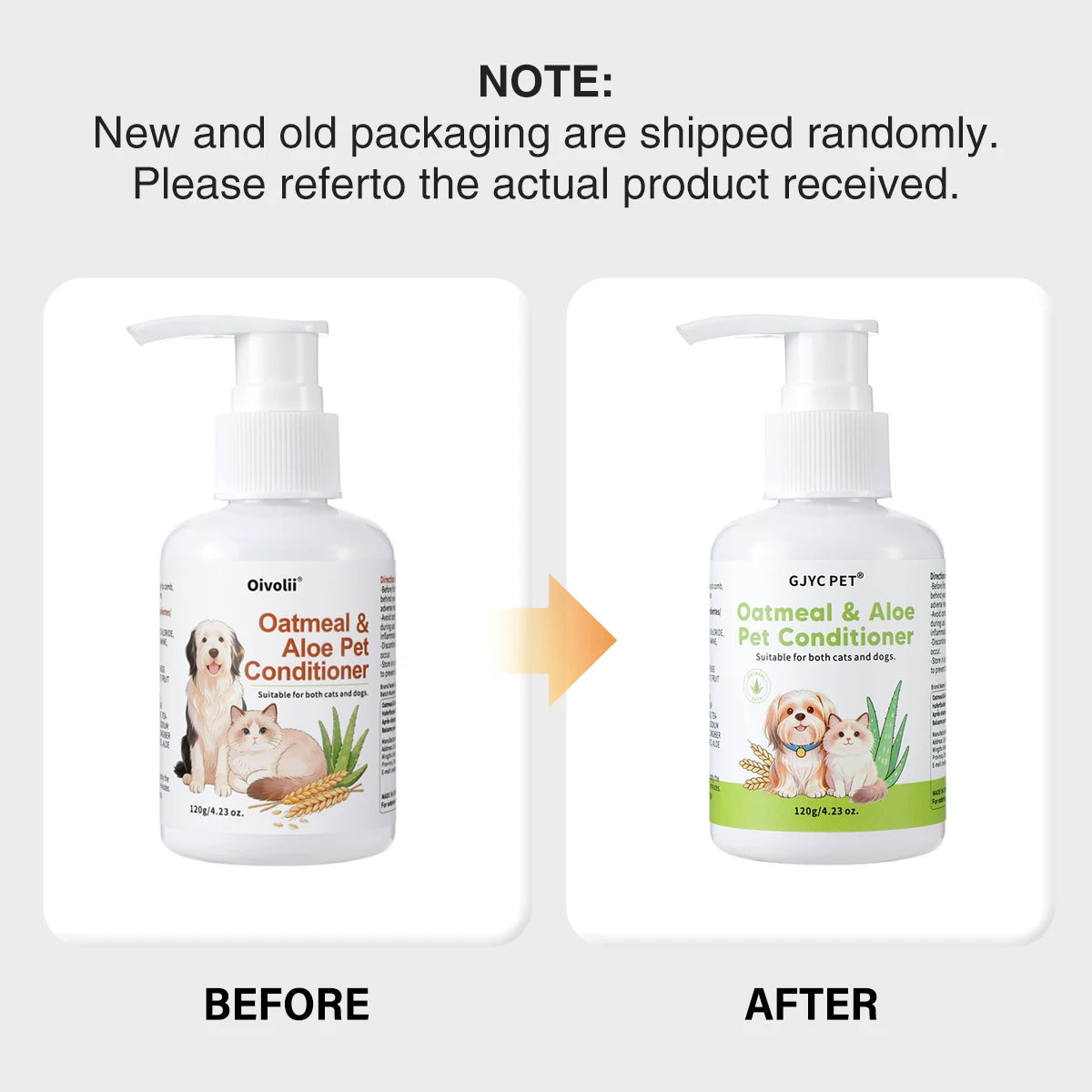 Oatmeal and Aloe Coat Softening Conditioner