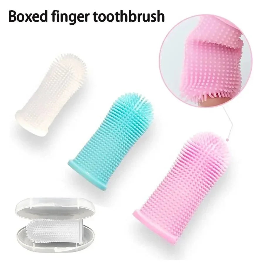 Pet Oral Care Finger Brush