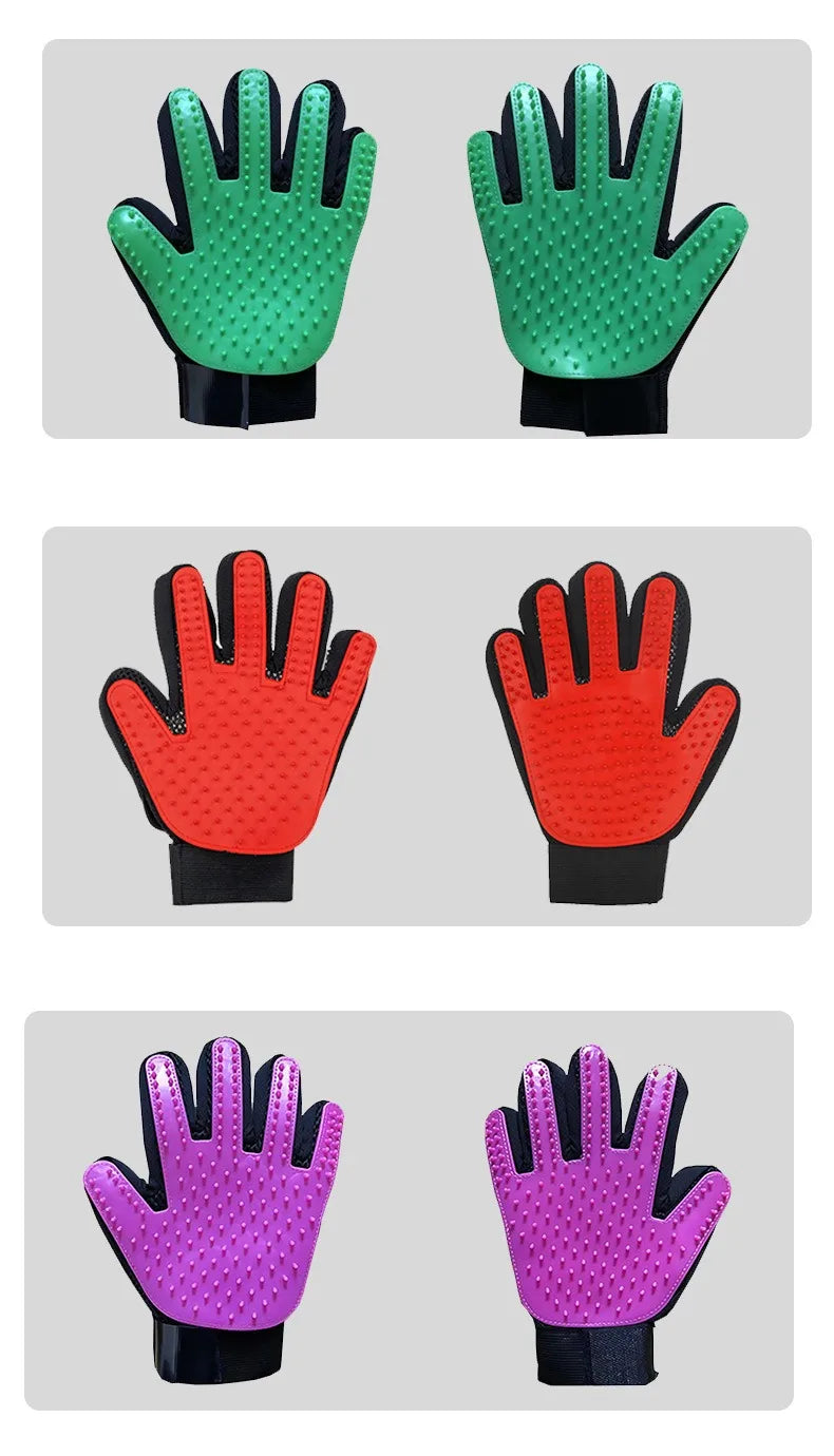 Silicone Grooming Gloves