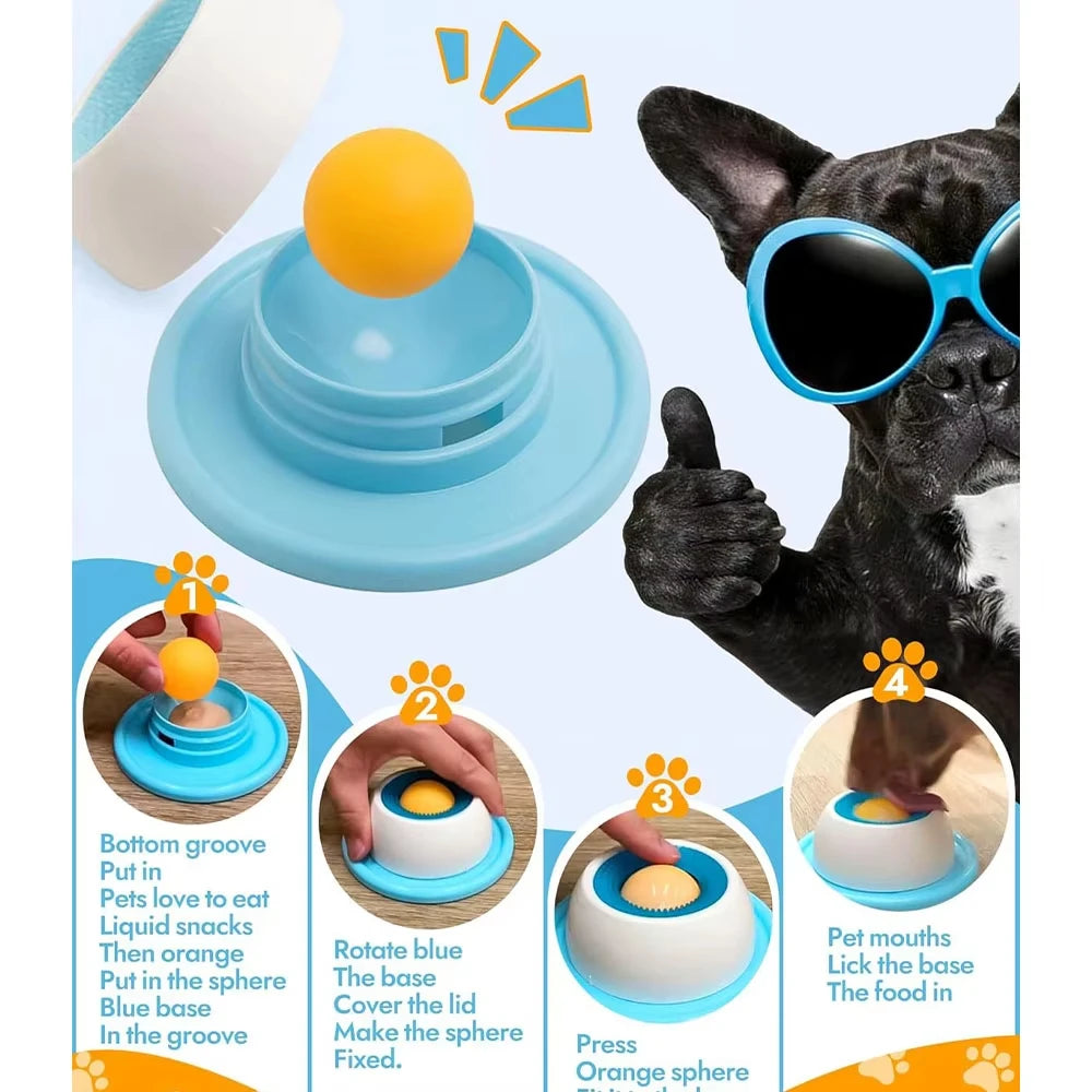 Interactive Dog Lick Toy
