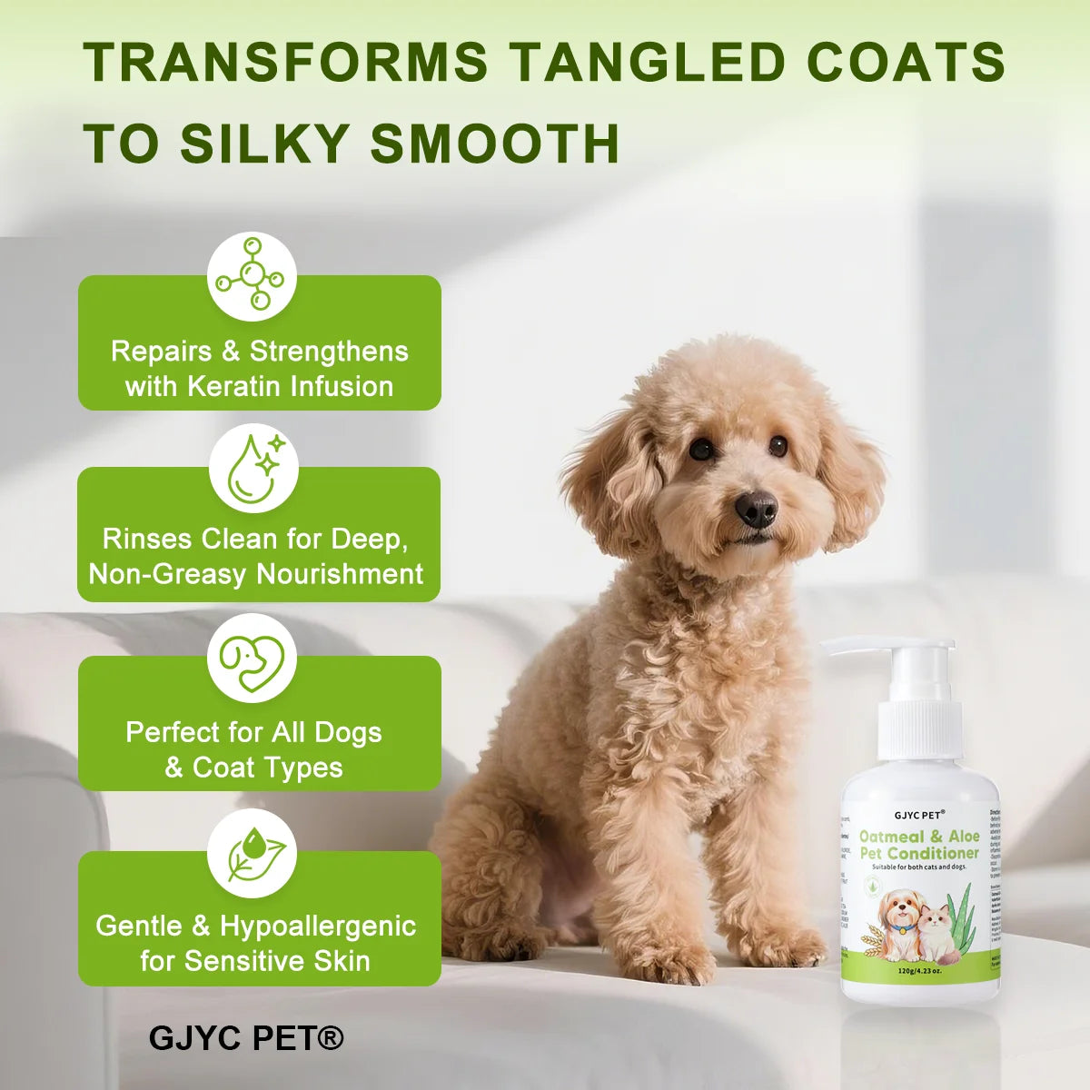 Oatmeal and Aloe Coat Softening Conditioner