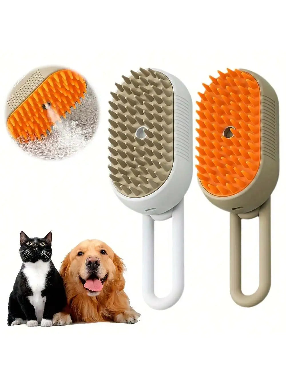 Steam Grooming Brush